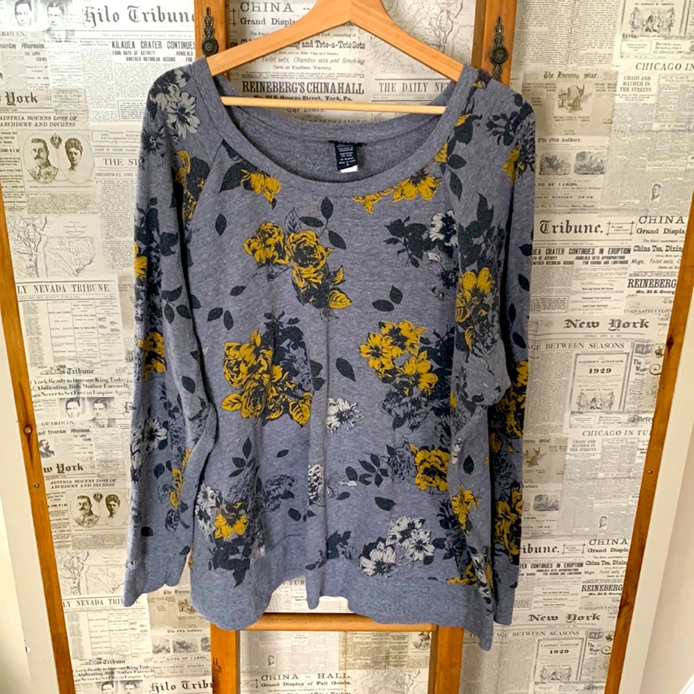 Torrid Floral Sweater